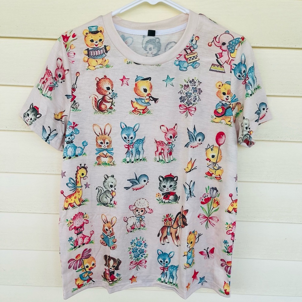 Vintage Animal Critter Top - Picture 1 of 2